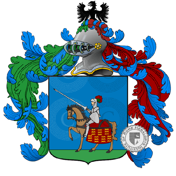 Coat of arms of family Del Conte