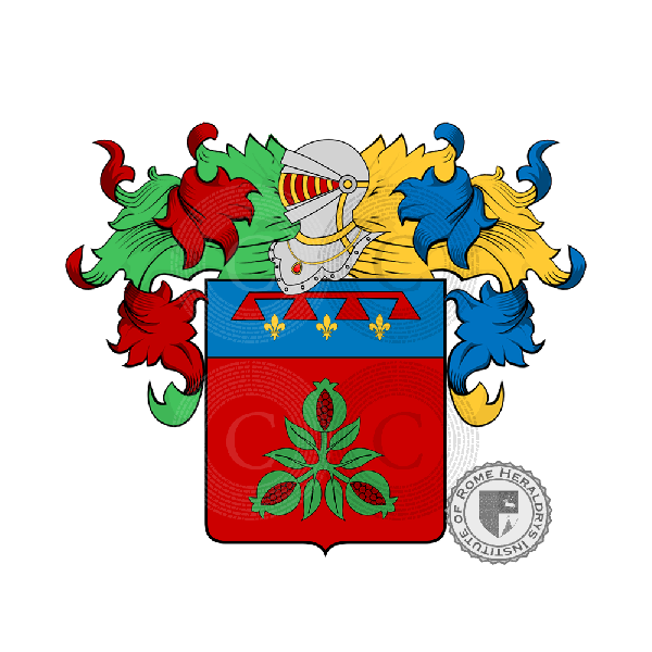 Coat of arms of family Bazzani (Montefestino, Vignola)