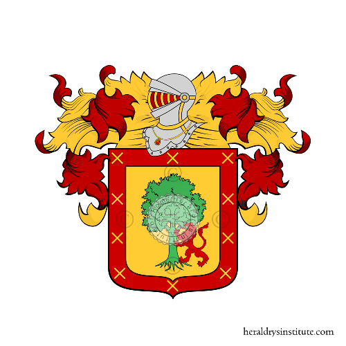 Coat of arms of family Ruis
