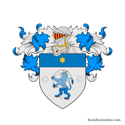 Coat of arms of family Verri (Alba, Baviera)