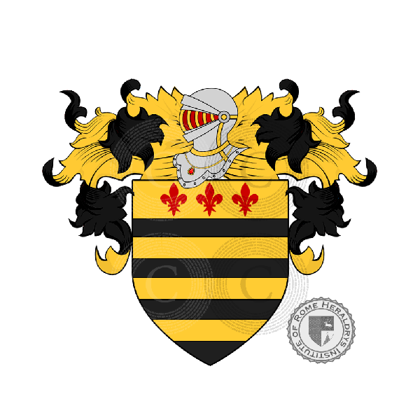 Coat of arms of family Van Maren, da Maren, Maren