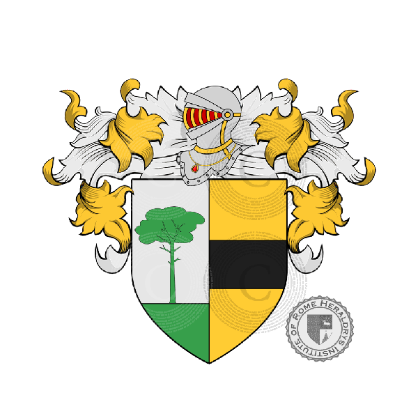Wappen der Familie Schiavina (Liguria)