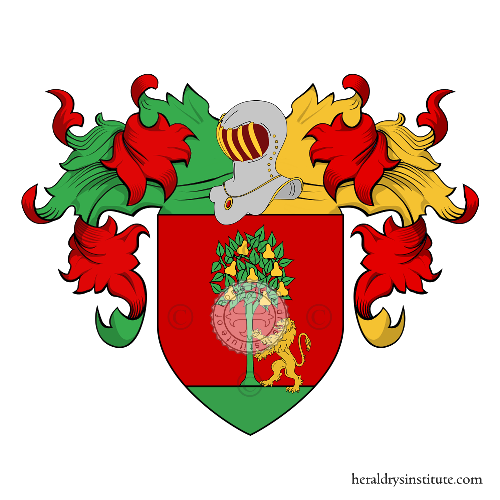 Wappen der Familie Peragallo