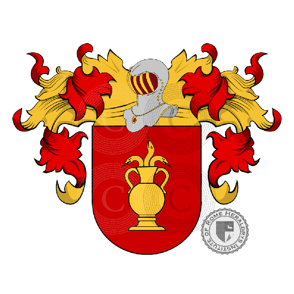 Coat of arms of family Artes