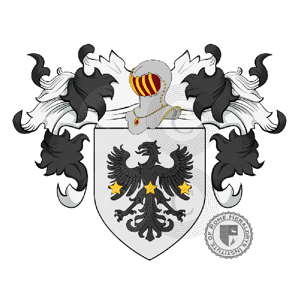 Coat of arms of family Bocchini