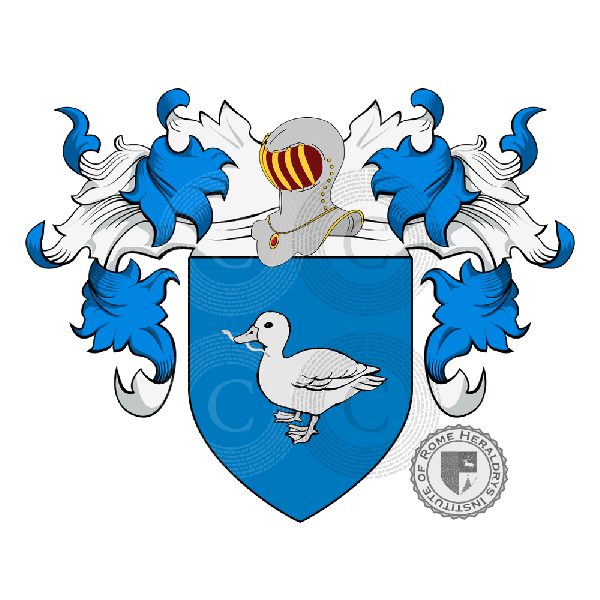 Coat of arms of family Paparoni o Paparo