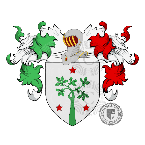 Wappen der Familie Carpani o Carpano (Bioglio)