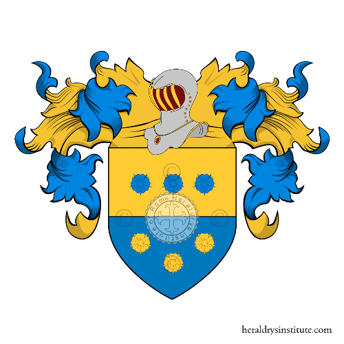 Coat of arms of family Loredano, Lauredano o Laurendano (Veneto)