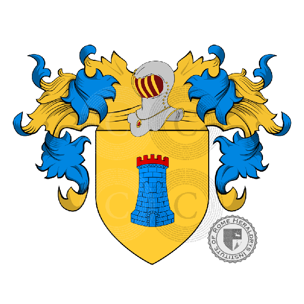 Coat of arms of family Guardia