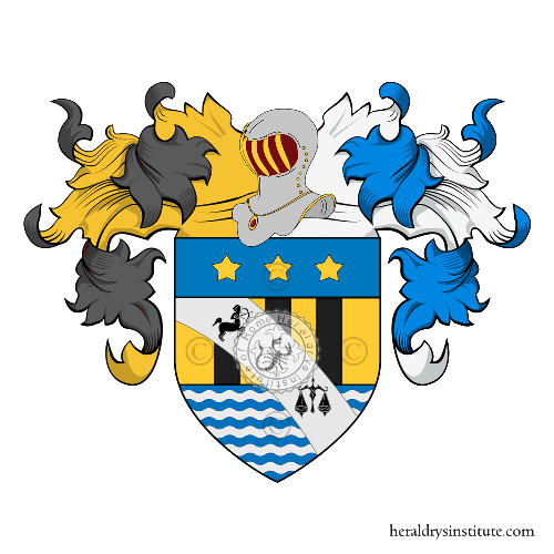 Coat of arms of family De Maria Alliata