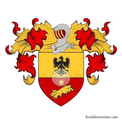 Coat of arms of family Bellini (Milano)