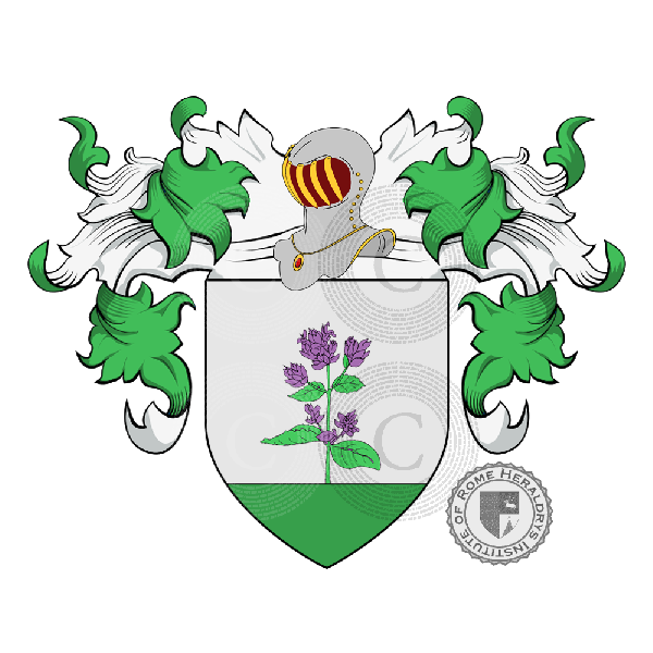 Wappen der Familie Salvia o Salvio