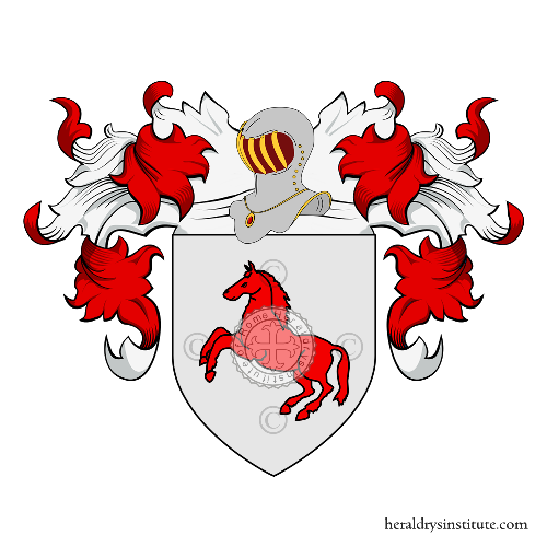 Escudo de la familia Cavalli (Ferrara)