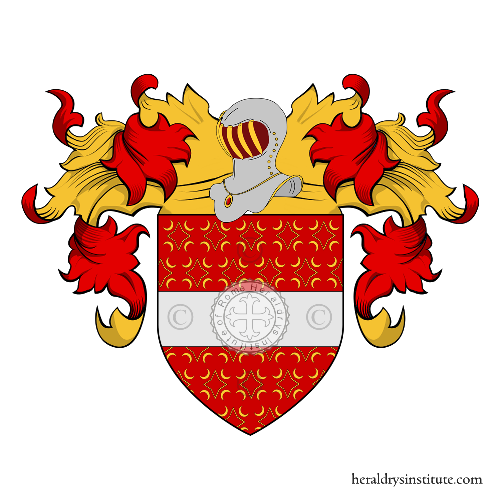 Wappen der Familie Alfieri (Firenze, Cesena, Rimini e Cortona)