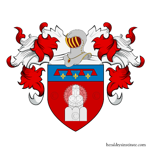 Wappen der Familie Montesi, Montesa o Monteza