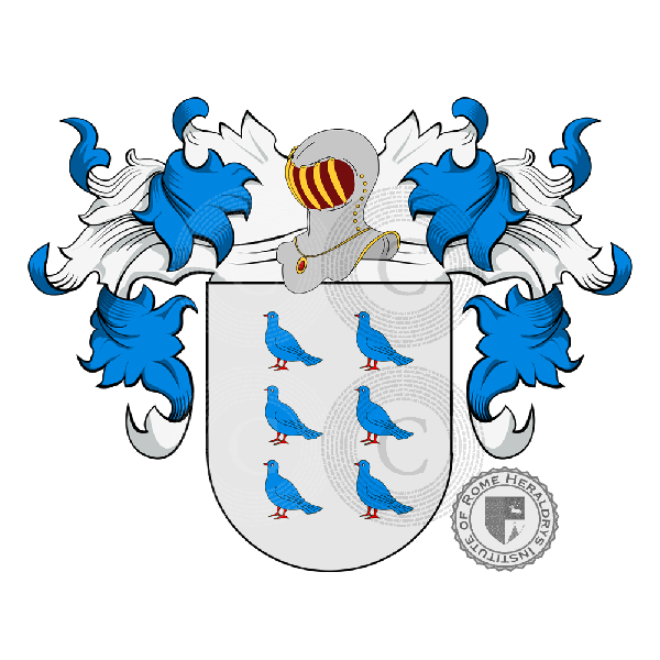 Coat of arms of family García De Toledo