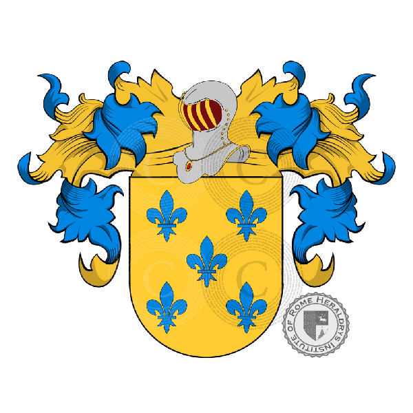 Coat of arms of family Gómez