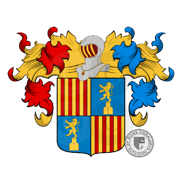 Wappen der Familie Gozzoni o Cozzoni