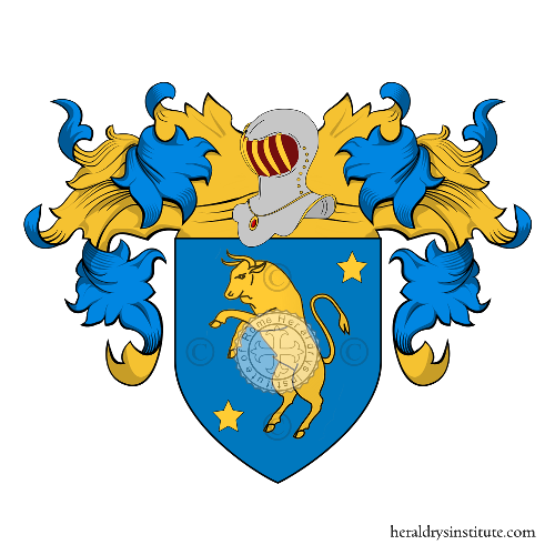 Escudo de la familia Bove (Treviso)
