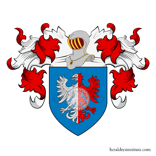 Escudo de la familia Romanzi, Romanzo o Romanzini