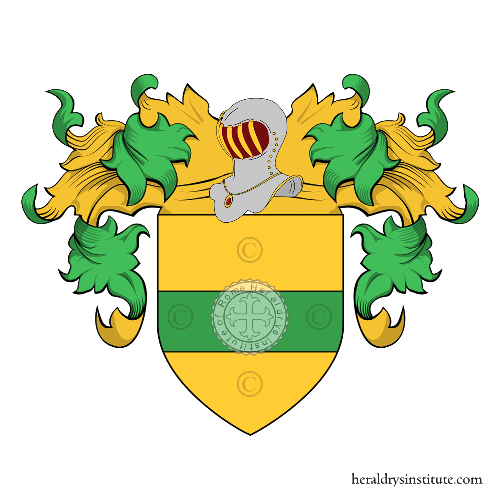 Coat of arms of family Antonioli o Antoniolli (Brasile)