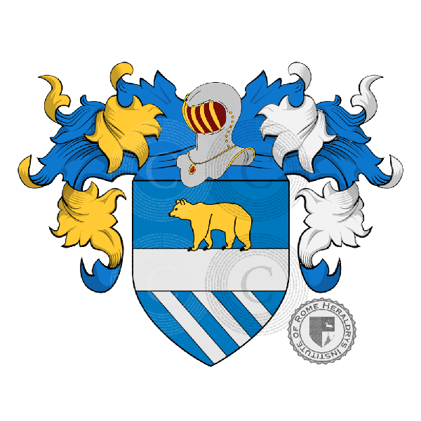 Coat of arms of family Urso
