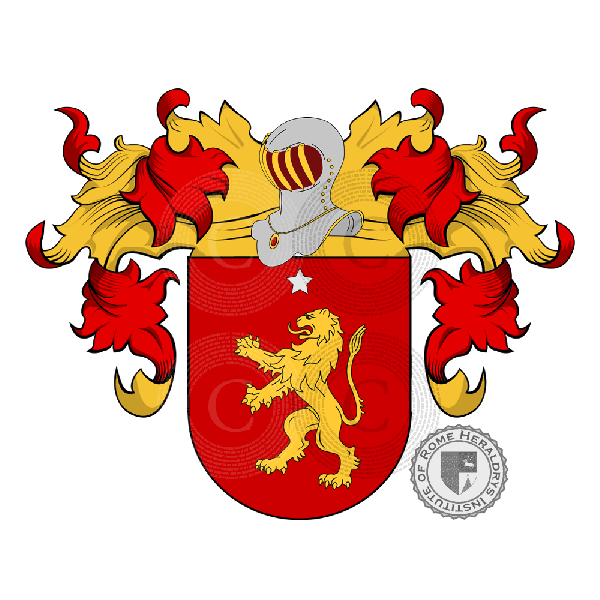 Coat of arms of family Zapiraín