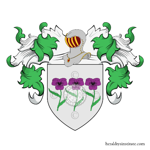 Coat of arms of family Ruis de la Vega
