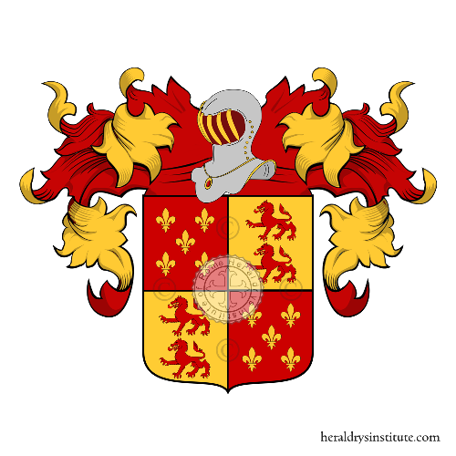Coat of arms of family Aldana
