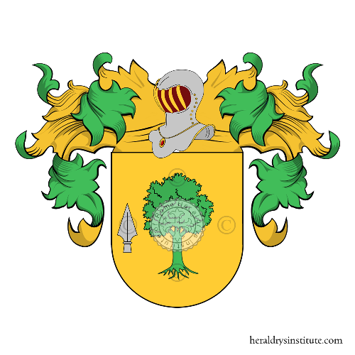 Coat of arms of family Barca