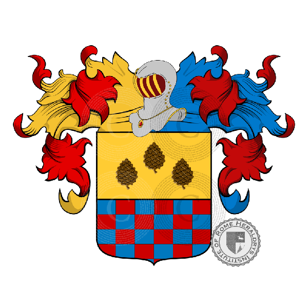 Wappen der Familie Scarsi   ref: 17487