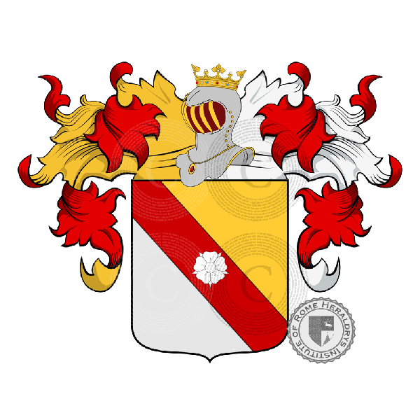 Coat of arms of family Angelini, Martinelli