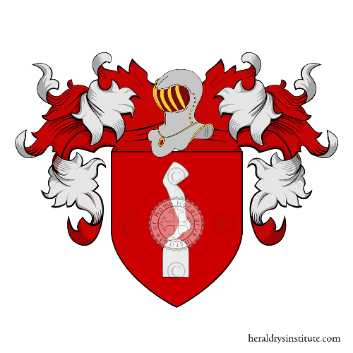 Coat of arms of family Calcaterra