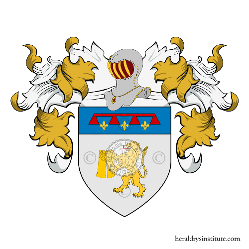 Coat of arms of family Calzoni