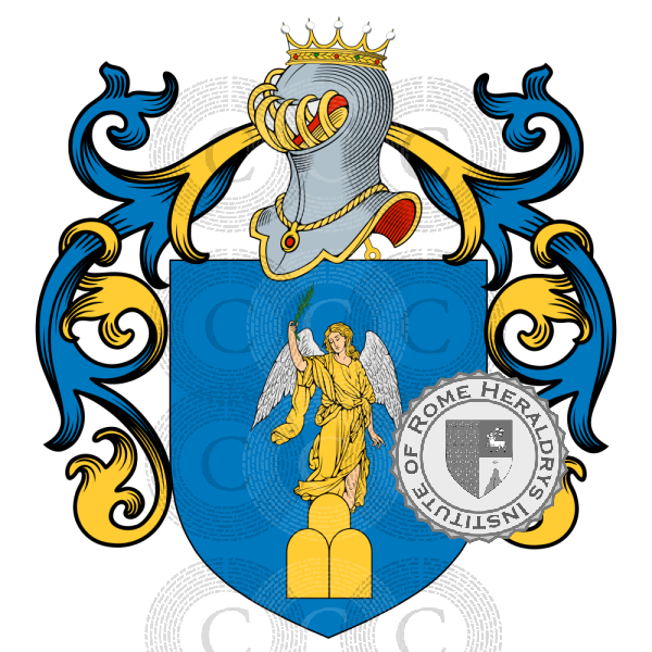 Wappen der Familie De Angelis   ref: 18963