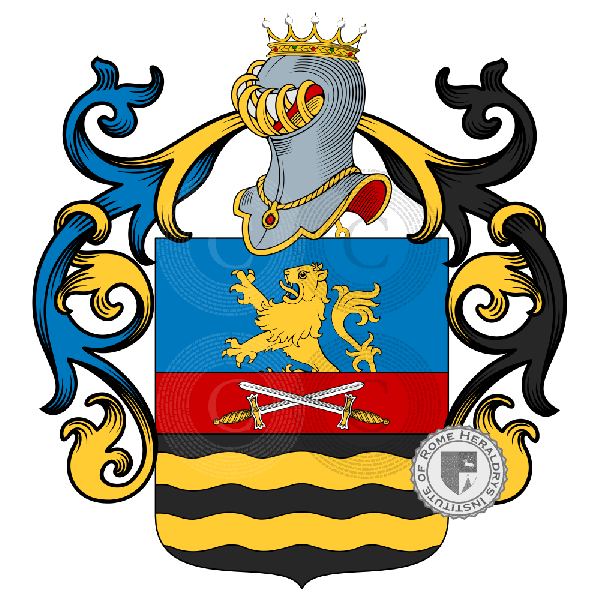 Coat of arms of family Cavicchioli