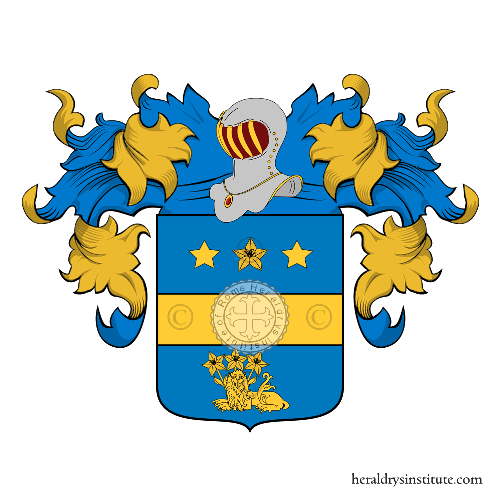 Coat of arms of family Fiordelisi