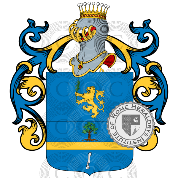 Coat of arms of family Zamparoli, Zamparolo, Zampirolo, Zampirollo