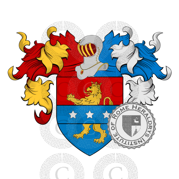 Coat of arms of family Mele