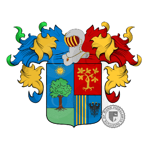 Coat of arms of family Laurentis