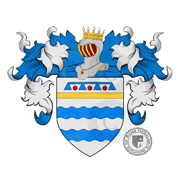 Coat of arms of family Marmi
