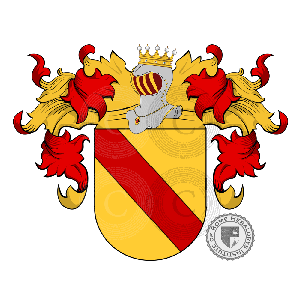 Coat of arms of family Marmo