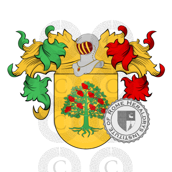 Coat of arms of family Macias