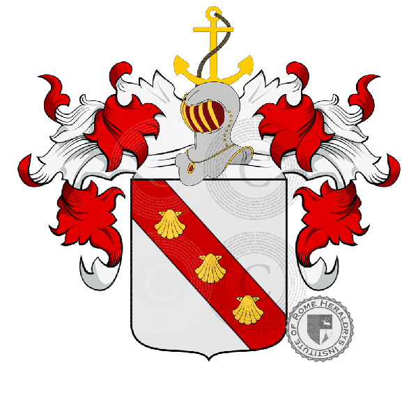 Wappen der Familie Filleul   ref: 19768