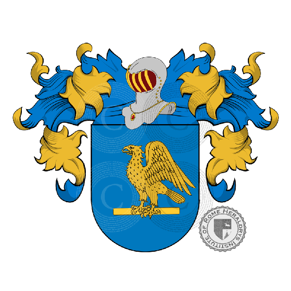 Coat of arms of family Bax