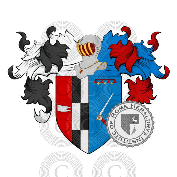 Escudo de la familia Adorni Braccesi