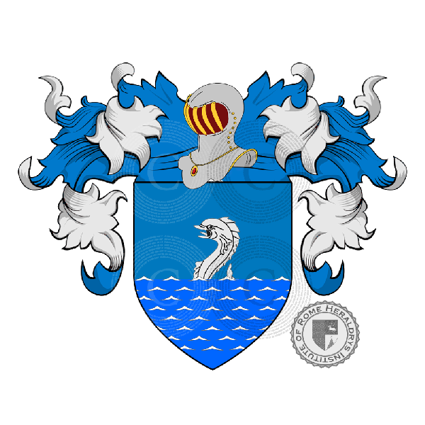 Coat of arms of family Davanzo