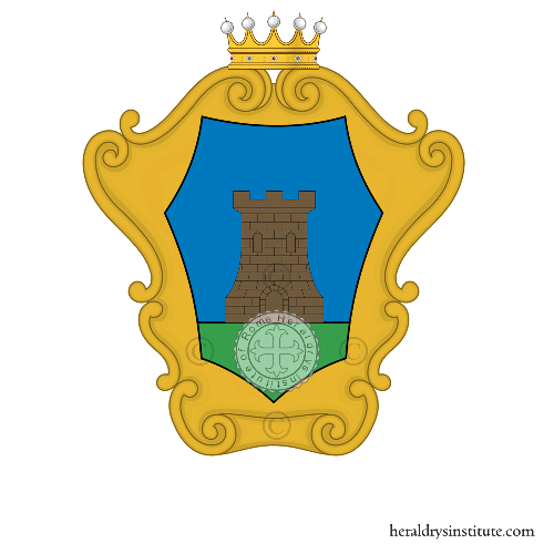 Coat of arms of family Ciani della Torre