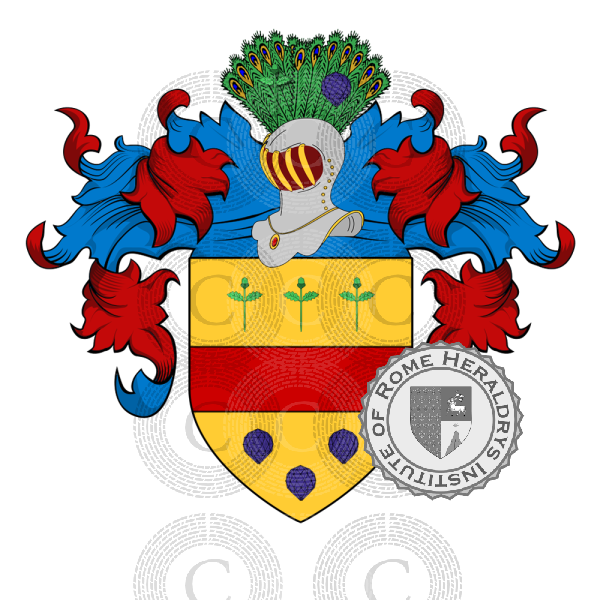 Coat of arms of family Drouart de Lezey