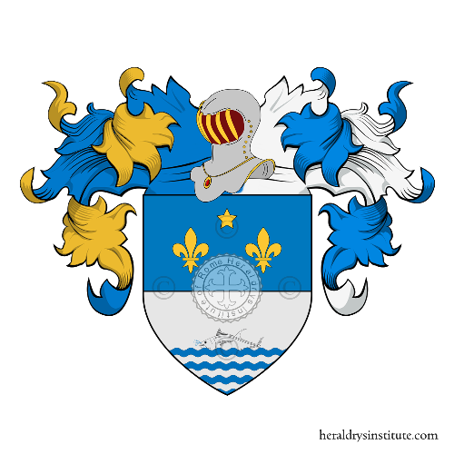 Coat of arms of family Toninetti   ref: 20659